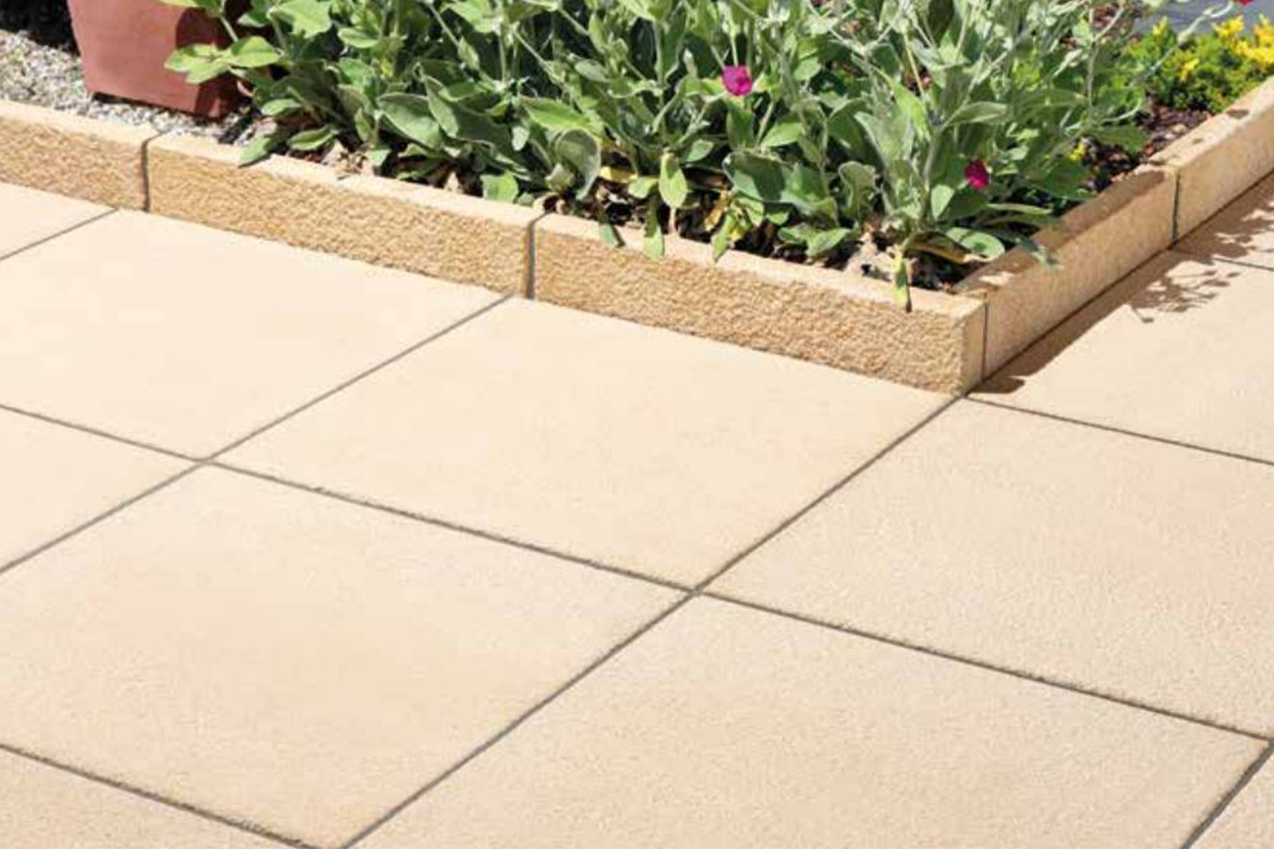 Concrete Garden Paving